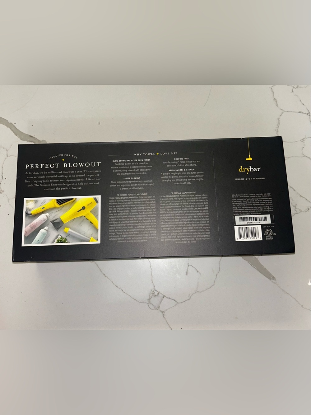 Drybar The Smooth Shot Paddle Brush Blow Dryer NEW IN BOX - Picture 2 of 3